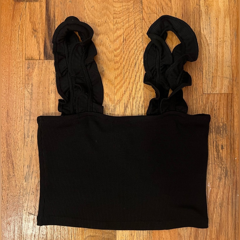 Zara Cropped Tank Top